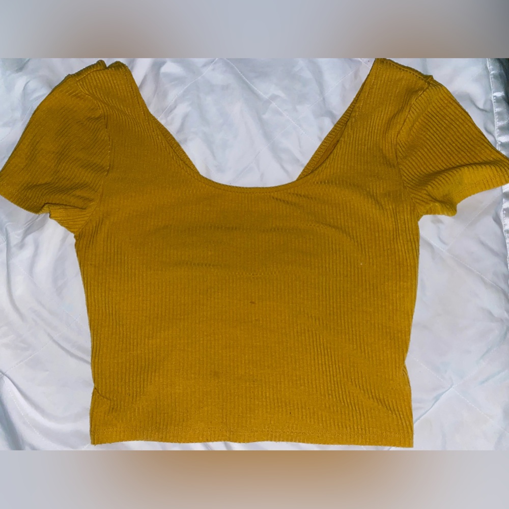 cute Yellow top